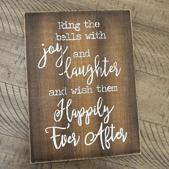 Farmhouse 12” wooden picture - Picture 4 of 8